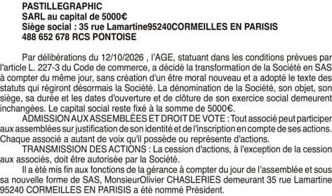 Contenu publication