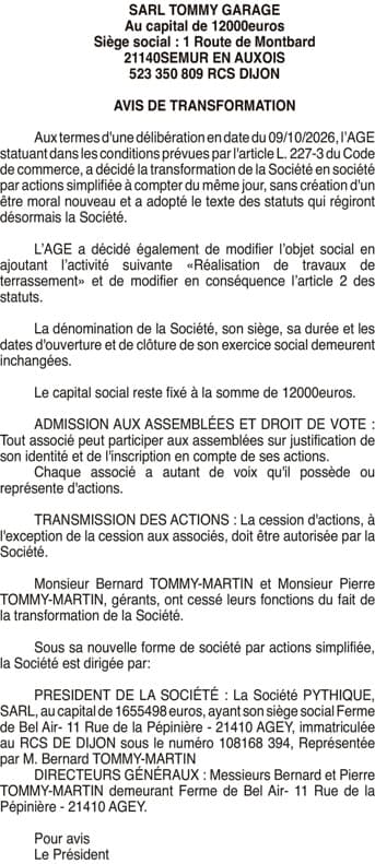 Contenu publication