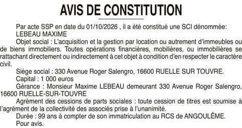Contenu publication