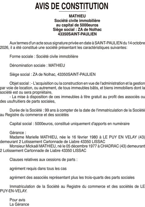 Contenu publication
