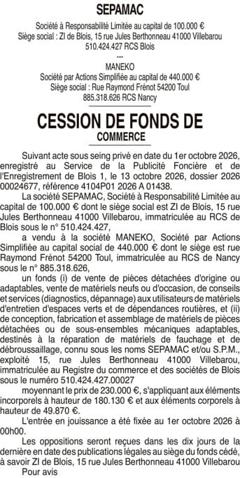 Contenu publication