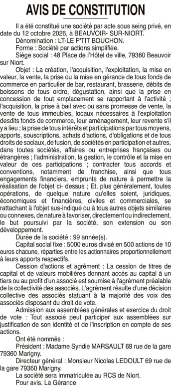 Contenu publication