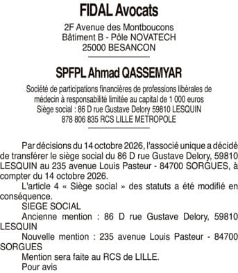 Contenu publication