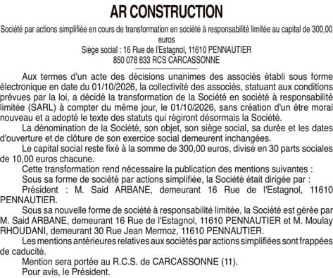 Contenu publication