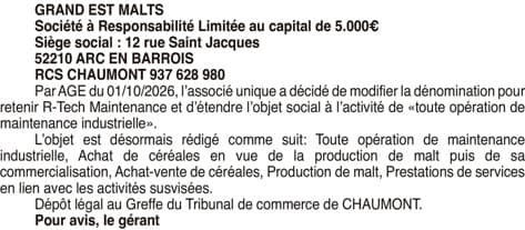 Contenu publication