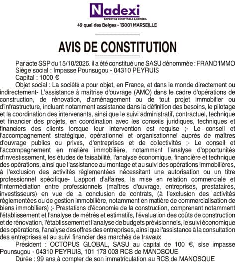 Contenu publication