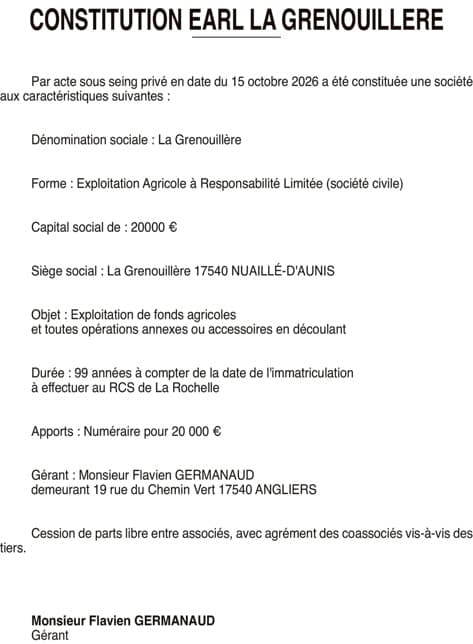 Contenu publication