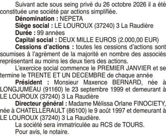 Contenu publication