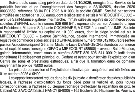 Contenu publication