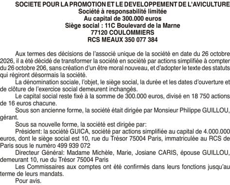 Contenu publication