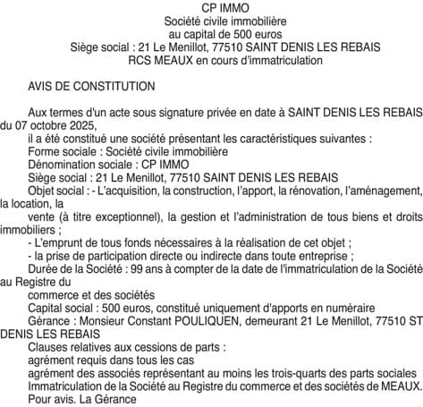 Contenu publication